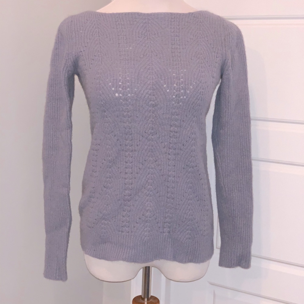 Ann Taylor with Cashmere pattern knit sweater